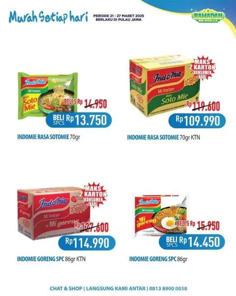 Promo JSM Hypermart Hyper Diskon Weekend Periode 21-24 Maret 2025