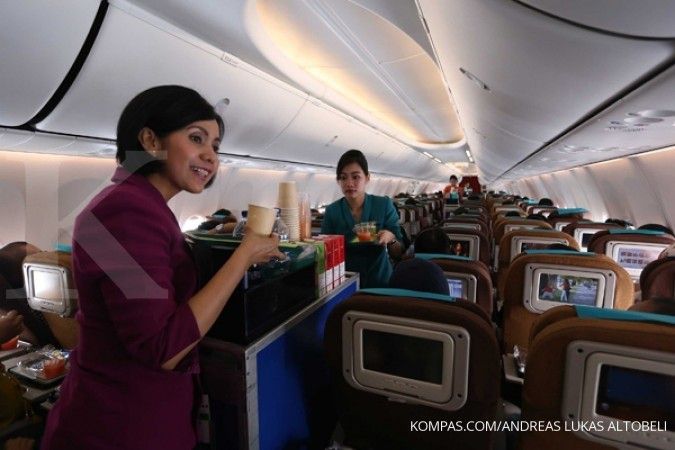 Garuda Indonesia bidik laba US$ 72 juta semester 2