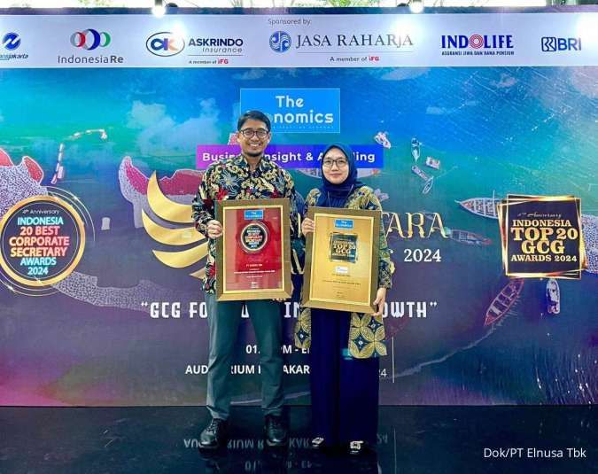 Elnusa Torehkan Prestasi di Ajang Indonesia GCG & Corporate Secretary Awards 2024