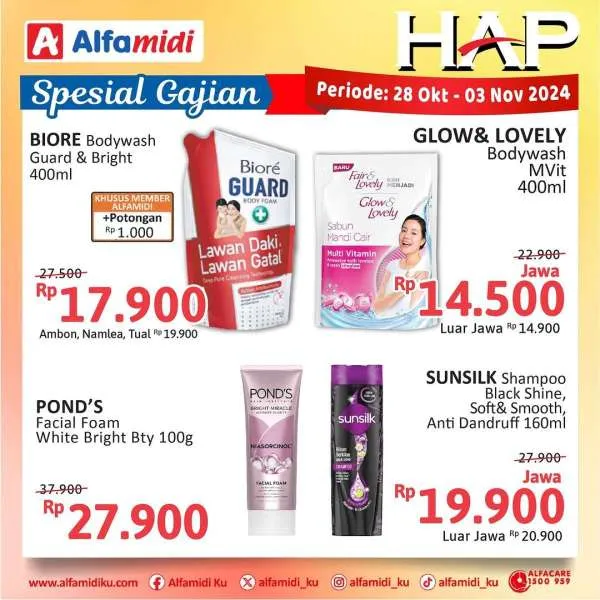 Promo Alfamidi Hemat Satu Pekan Periode 28 Oktober-3 November 2024