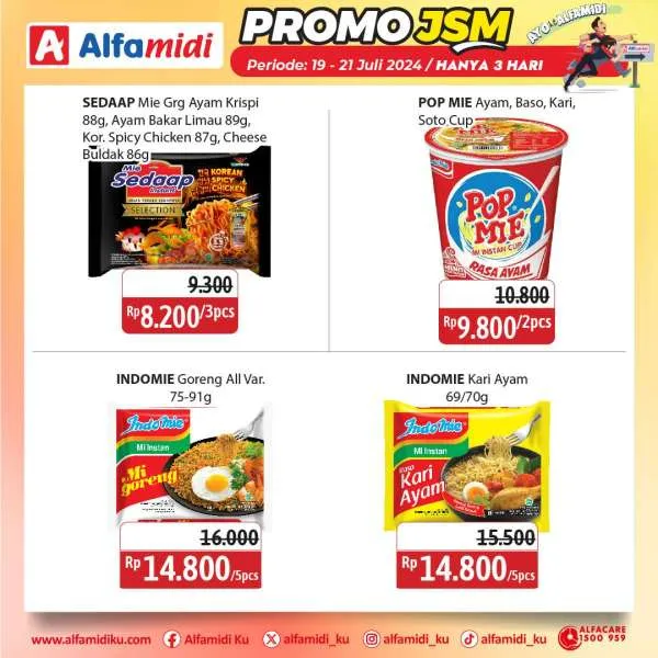 Promo JSM Alfamidi Periode 19-21 Juli 2024