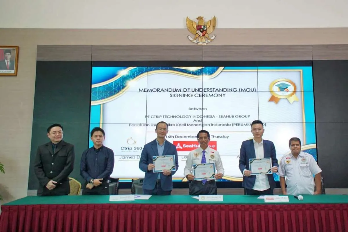 Ctrip 360 Gandeng Perumkmindo Bantu Mendigitalisasikan UMKM