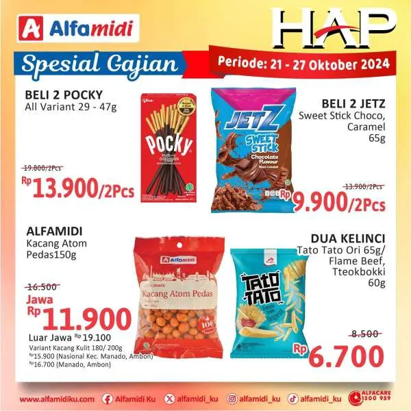 Promo Alfamidi Hemat Satu Pekan Periode 21-27 Oktober 2024