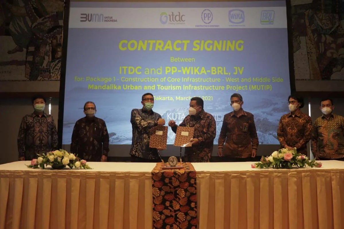 PTPP garap proyek Mandalika Urban and Tourism Infrastructure senilai Rp 940 miliar
