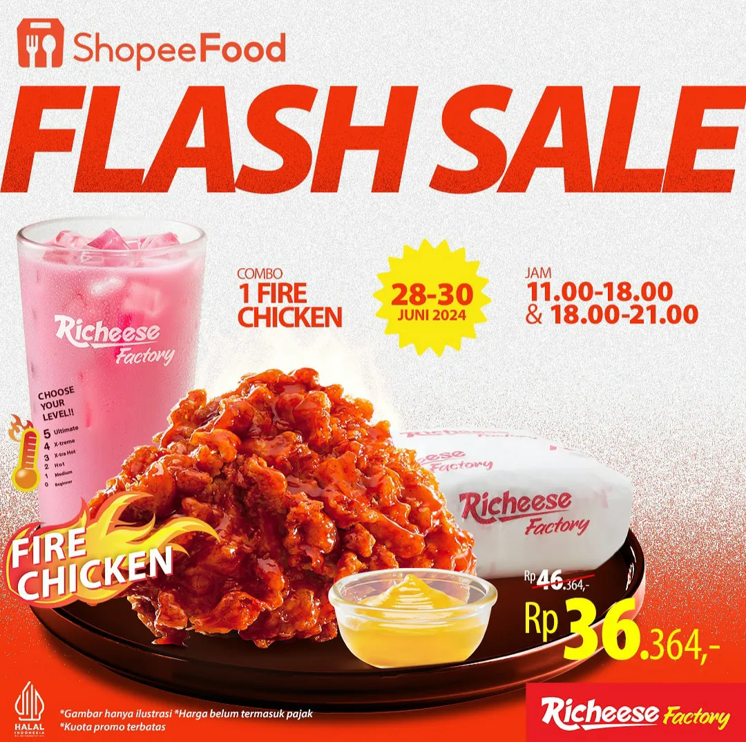 Promo Flash Sale Richeese Factory