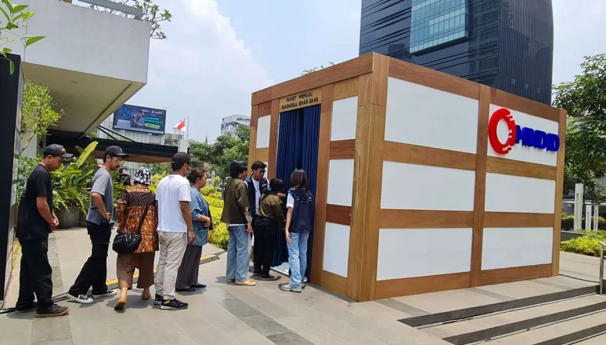 Serunya Event Deck Booth MIND ID, Ada Mystery Box Tak Terduga di Depan Sarinah