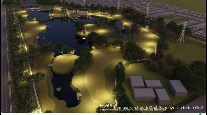 Lapangan Golf Kemayoran Direnovasi, bakal Hadirkan Konsep Main Malam