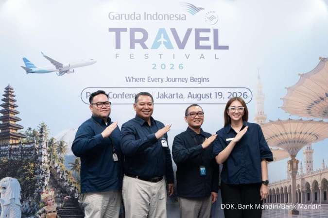 Bank Mandiri dan Garuda Indonesia Tebar Promo di GATF 2026, Cashback Hingga Rp7 Juta