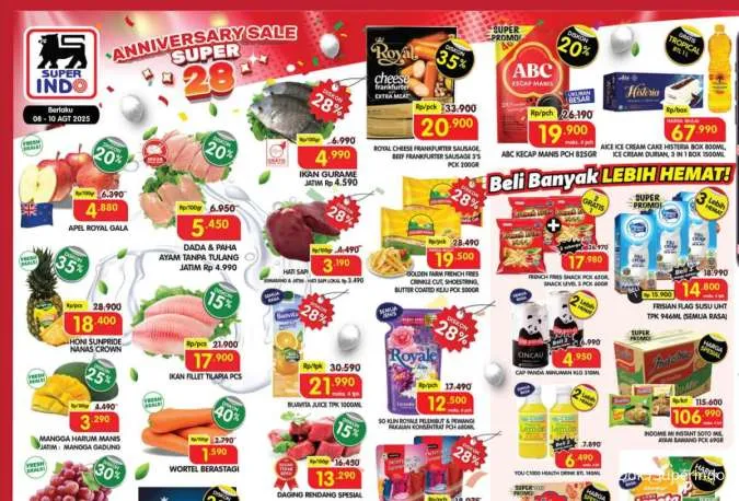 Katalog Promo JSM Superindo Diskon hingga 50% Periode 8-10 Agustus 2025