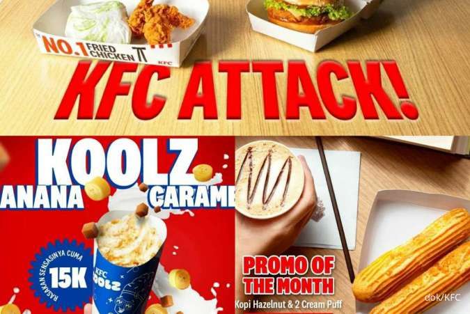 Promo KFC Juni 2023, Serba Rp 20.000 Dapat Es Krim Pisang, Kopi, atau KFC Attack