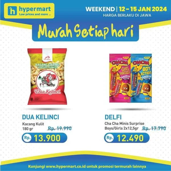 Promo JSM Hypermart Hyper Diskon Weekend Periode 12-15 Januari 2024