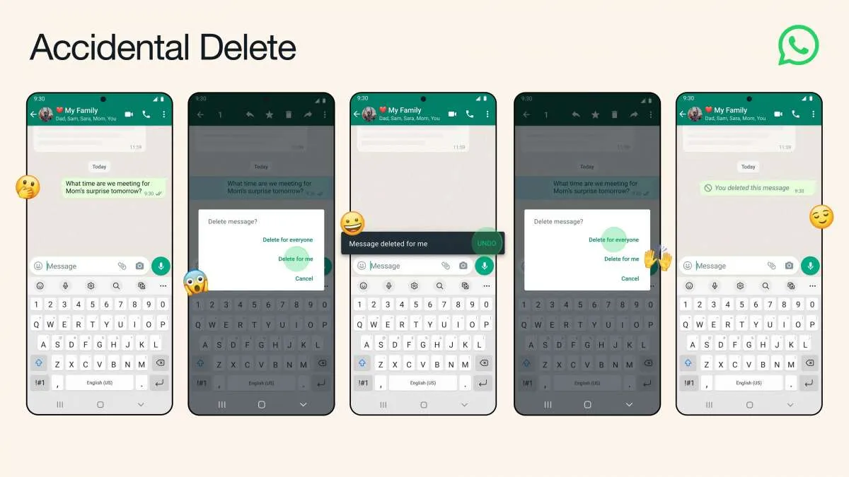 WhatsApp Memperkenalkan Fitur yang Berguna Jika Anda Tidak Sengaja Menghapus Pesan