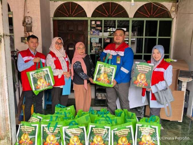 Elnusa Petrofin Salurkan 10.872 Paket Sembako dalam Program CSR Ramadan 2025