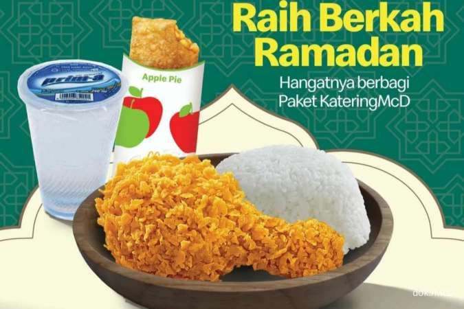 Promo McD di Bulan Ramadan 2022, Katering McD Rp 30.000 Lengkap Makan dan Minum