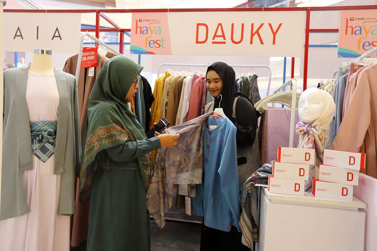 CIMB Niaga Dukung Pengembangan UKM Syariah di Haya Fest 