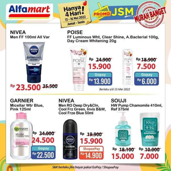 Katalog Promo JSM Alfamart Hanya 4 Hari Periode 13-16 Mei 2022