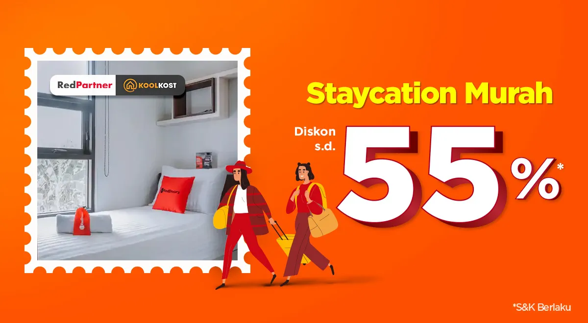 Promo RedLiving & KoolKost 26-30 April di PegiPegi, Diskon Apartemen hingga 55%