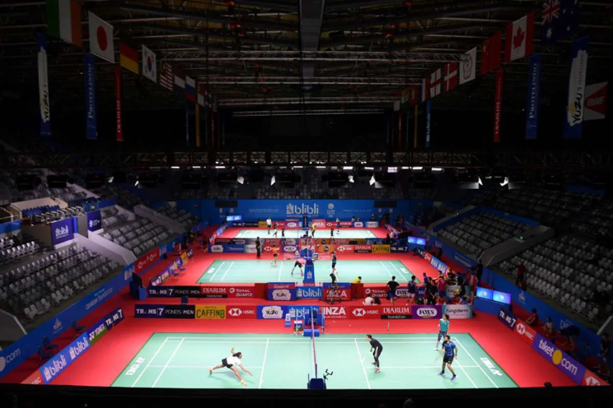 Antusias Indonesia Open 2019, stand face painting ramai diserbu penonton