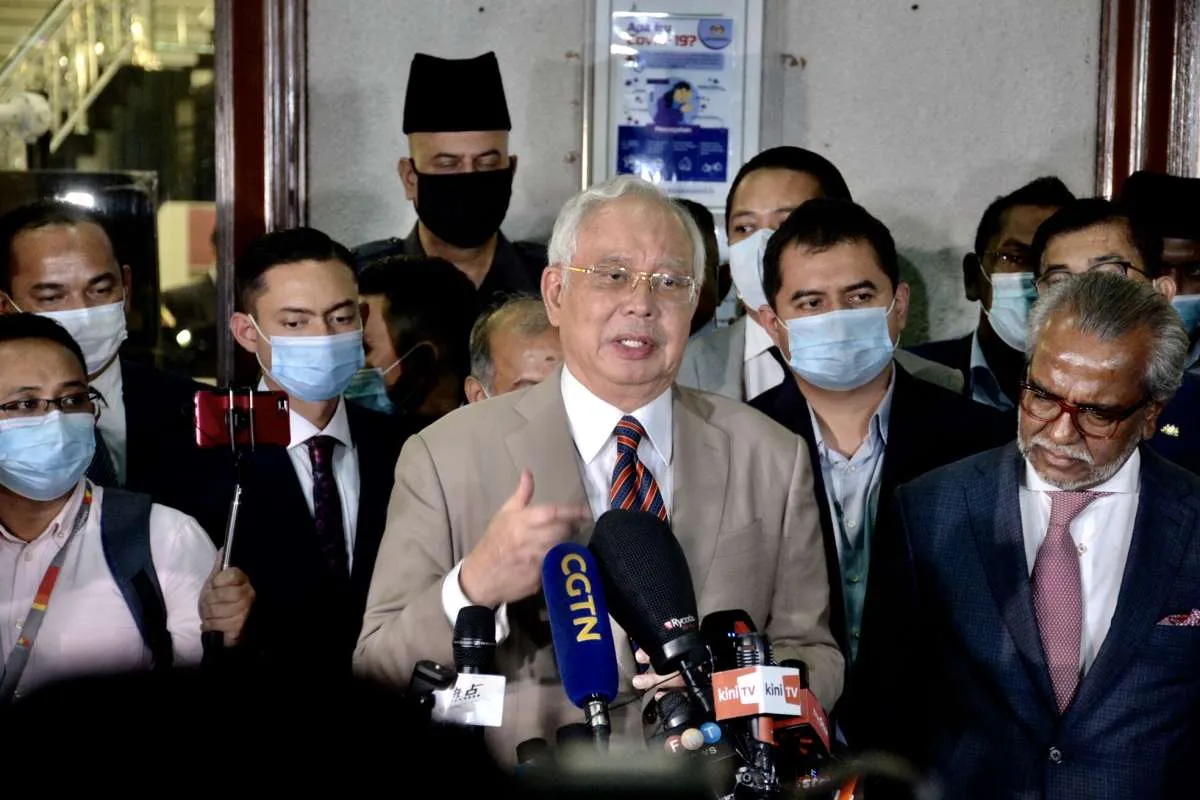 Jaksa Malaysia Minta Pengadilan Tegakkan Hukuman Penjara 12 Tahun bagi Najib Razak