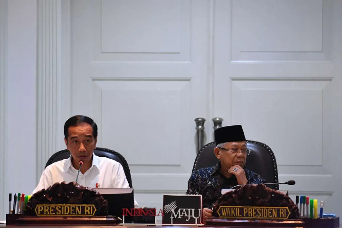 Jokowi pastikan belum akan lakukan reshuffle kabinet