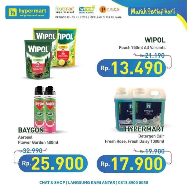 Promo JSM Hypermart Hyper Diskon Weekend Periode 12-15 Juli 2024