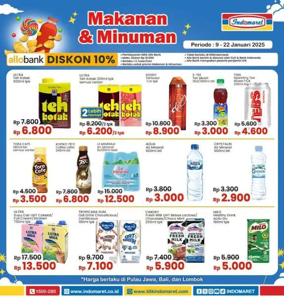 Promo Indomaret Super Hemat Periode 9-22 Januari 2025