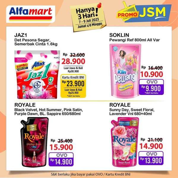Katalog Promo JSM Alfamart Terbaru 7-9 Juli 2023