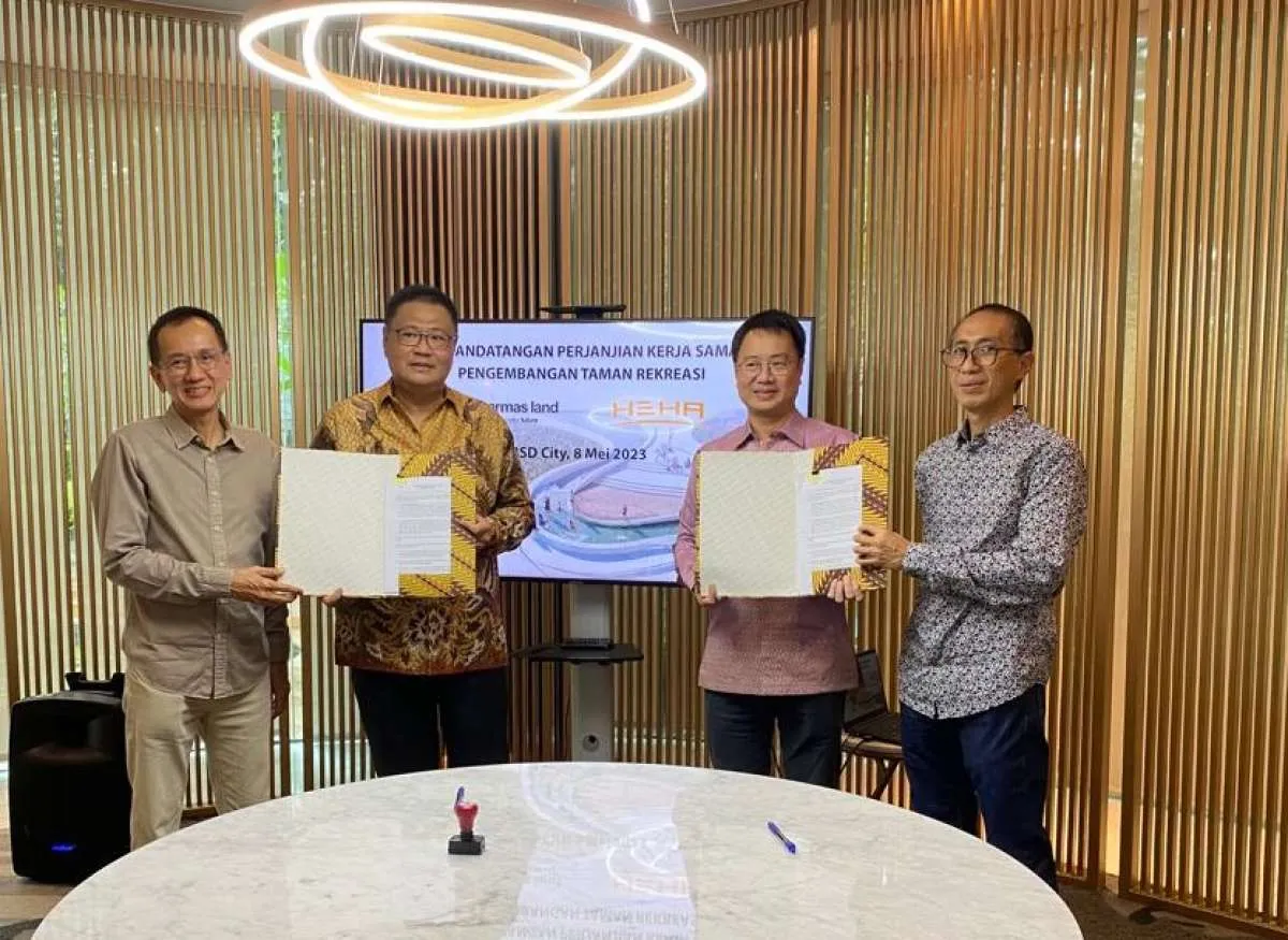 Sinar Mas Land Bekerjasama dengan HeHa Group Perkaya Pilihan Taman Rekreasi BSD City