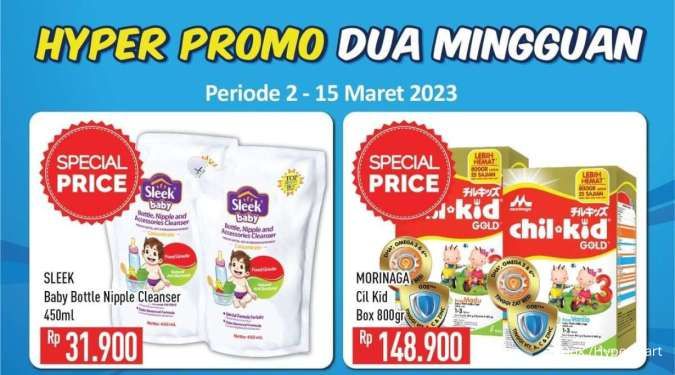 Promo Hypermart Dua Mingguan Terbaru, Nikmati Potongan Harga
