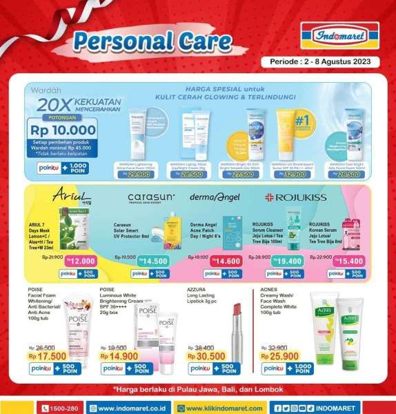 Katalog Harga Promo Indomaret Super Hemat Mingguan 2-8 Agustus 2023