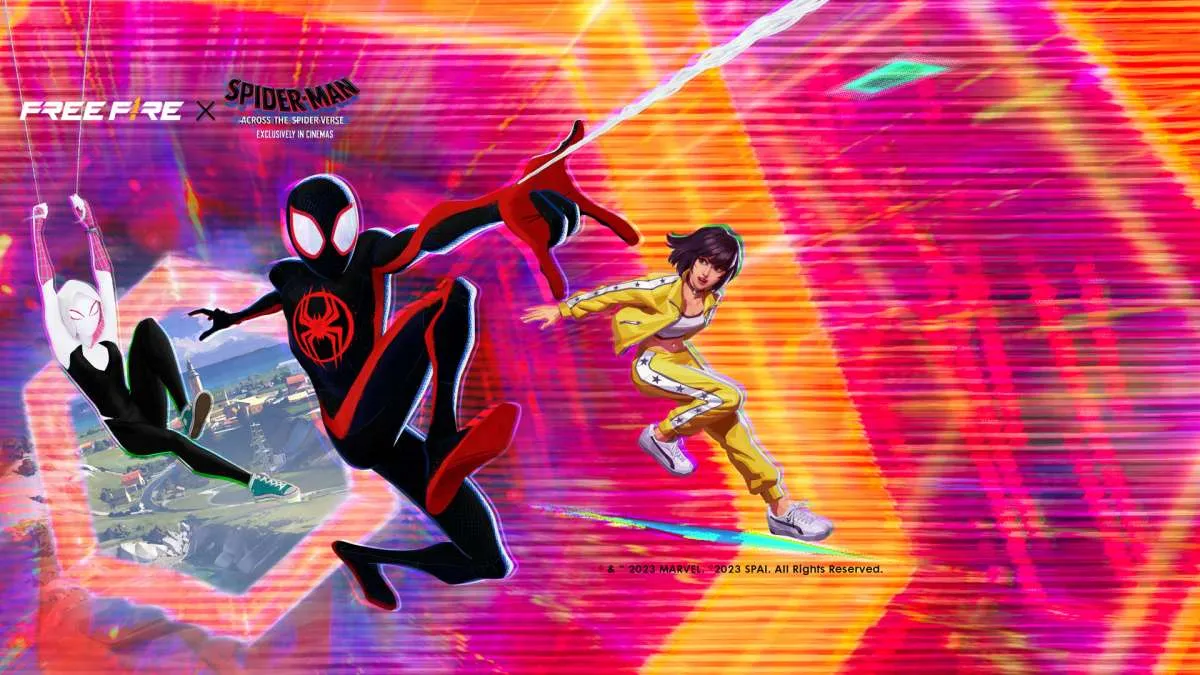 FF X Spider-Man Across The Spider-Verse, Berikut Hadiah Item Gratis Event Kolaborasi 
