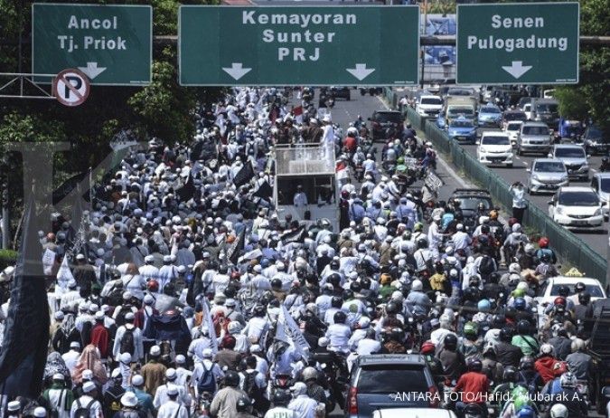 Aksi GNPF, Transjakarta lakukan pengalihan rute