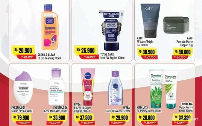Promo Alfamart Personal Care Fair 1-15 Agustus 2025, Facetology-Kahf Diskon 45%