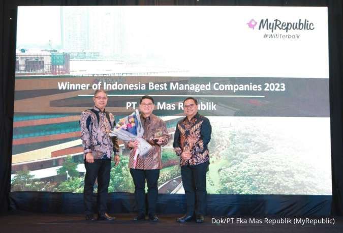 MyRepublic Dinobatkan Sebagai Pemenang Indonesia’s Best Managed Companies 2023