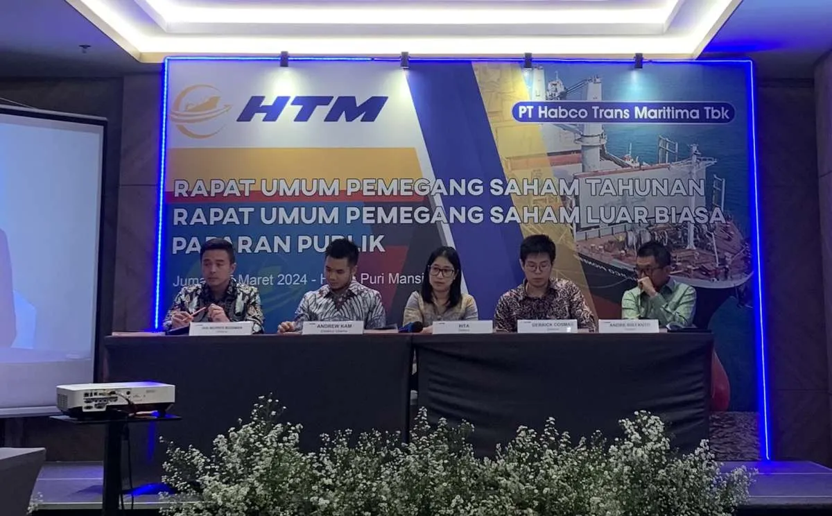 Habco Trans Maritima (HATM) Bidik Laba Bersih Tumbuh Triple Digit di 2025