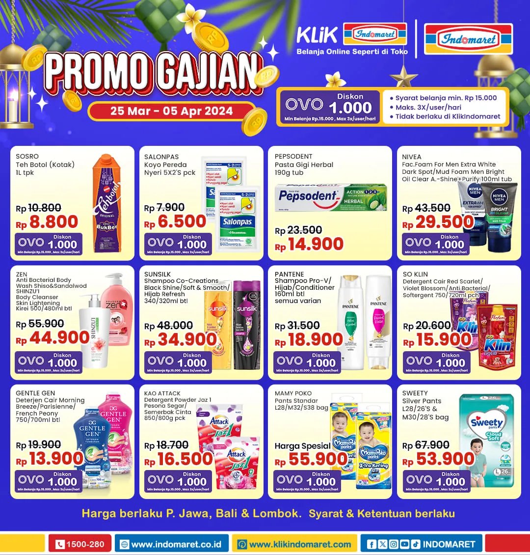 Promo Gajian Indomaret Periode 25 Maret-5 April 2024