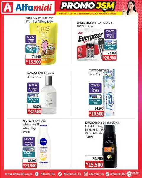 Promo JSM Alfamidi Periode 12-14 September 2025