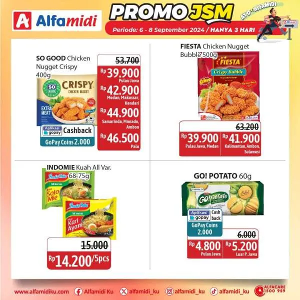 Promo JSM Alfamidi Periode 6-8 September 2024