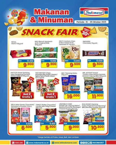 Promo Indomaret Super Hemat Periode 16-29 Oktober 2025