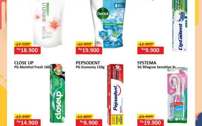 Promo JSM Alfamart Gajian Untung Awal November 2024, Pepsodent & Shinzui Lebih Murah