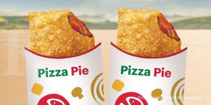 Promo McD terbaru 15 Desember 2021, 2 pizza pie cita rasa Italia hanya Rp 22.000-an