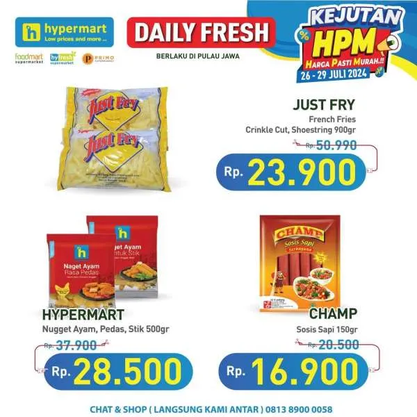 Promo JSM Hypermart Hyper Diskon Weekend Periode 26-29 Juli 2024