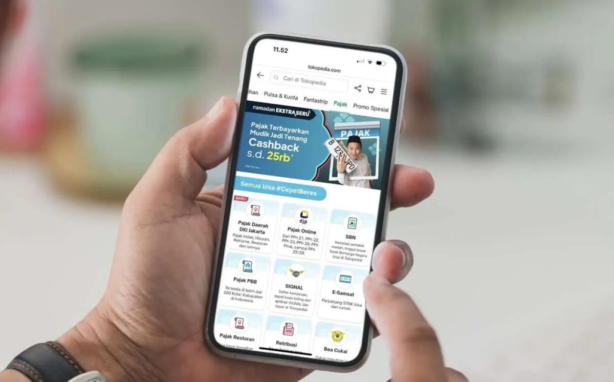 Tokopedia Luncurkan Fitur Online Bayar Pajak Daerah untuk Warga DKI Jakarta 