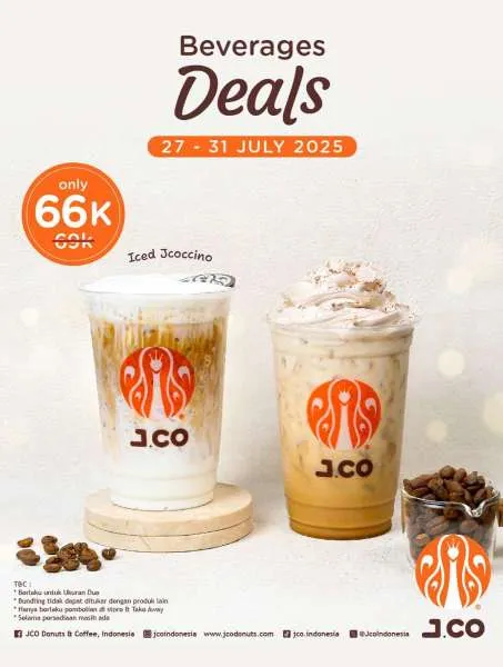 Promo JCO Beverages Deals 27-31 Juli 2025