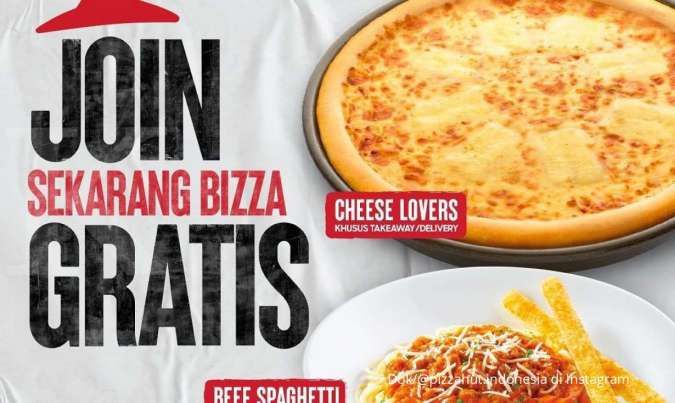 Terbaru di September! Promo Pizza Hut beli 1 gratis 1 bagi pengguna baru aplikasi 