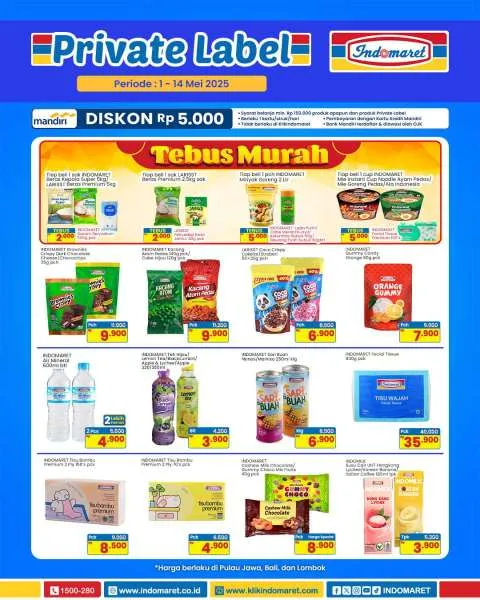 Promo Indomaret Super Hemat Periode 1-14 Mei 2025