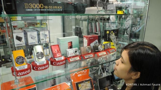 Canon kuasai 27% pasar kamera saku