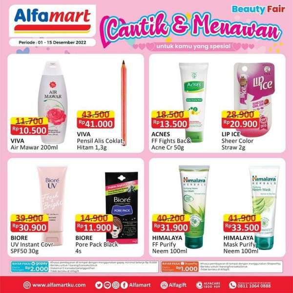 Harga Promo Alfamart Hari Ini 1-15 Desember 2022