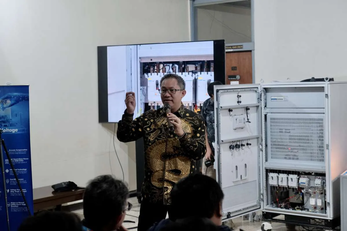 PT CHINT Indonesia Hibahkan Peralatan Dynamic Voltage Restorer kepada ITB