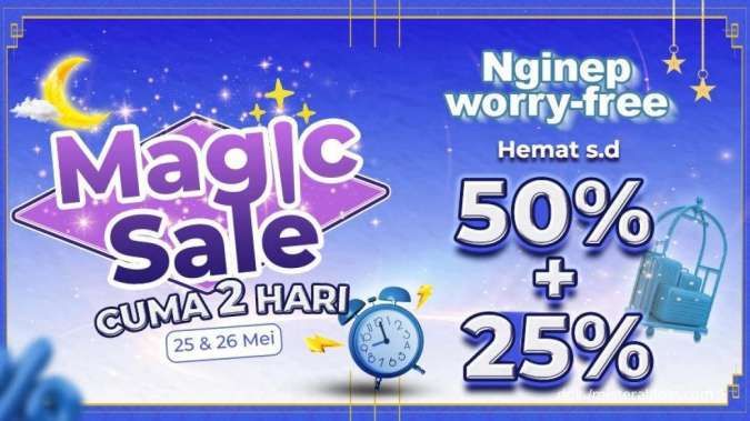 Promo Mister Aladin Periode 25 & 26 Mei 2022, Dapatkan Diskon Hotel s.d 50% + 25%